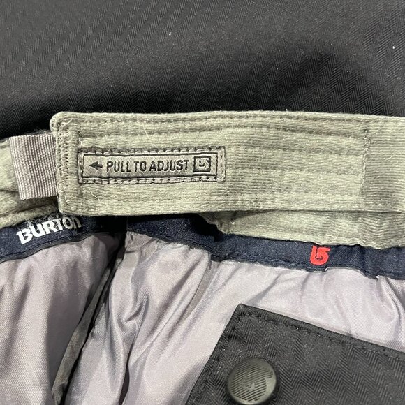 Burton Youth Snowboard Pants, Black, L 14-16 - Picture 6 of 12